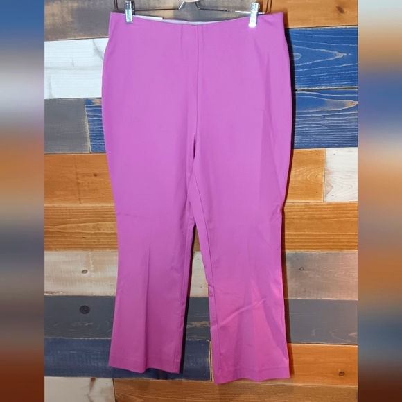 A New Day Kick Flare Trouser Pants Pink 12 NWT - Picture 3 of 8